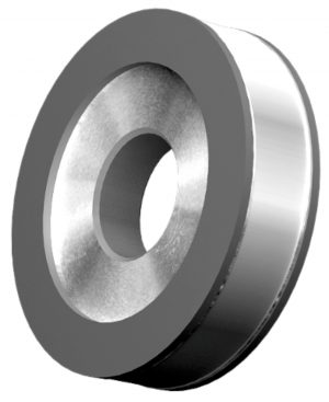 Круг алмазный плоский с двухсторонней выточкой 9А3 150х10х3х16х32 АС4 80/63 В2-01 100% 116 - изображение, картинка, фото на сайте ISO-market.ru