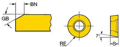 Sandvik Coromant RCMT 08 03 M0-SM 1115 - изображение, картинка, фото на сайте ISO-market.ru
