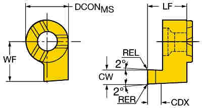 Sandvik Coromant MB-09FB100-00-14R 1025 - изображение, картинка, фото на сайте ISO-market.ru
