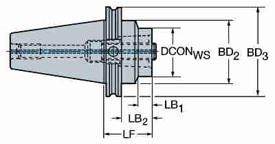 Sandvik Coromant C8-A390.45-60 050 - изображение, картинка, фото на сайте ISO-market.ru