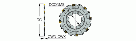 картинка Iscar SDN D160-03-FLX-LN08 - ISO-market.ru - интернет-магазин инструментов и станочной оснастки