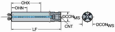 Sandvik Coromant A570-4C D24 13-32 - изображение, картинка, фото на сайте ISO-market.ru