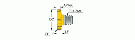 Iscar MM FM200-60R0.4-06T08 IC908 - изображение, картинка, фото на сайте ISO-market.ru