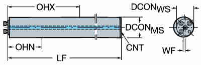 Sandvik Coromant 570-3C 60 1040-40 CR - изображение, картинка, фото на сайте ISO-market.ru