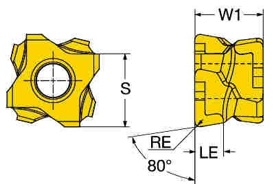 Sandvik Coromant 3-80-101112-8-L4 4325 - изображение, картинка, фото на сайте ISO-market.ru