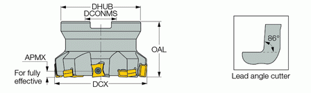Iscar F86LNX D063-06-22-R-N11 - изображение, картинка, фото на сайте ISO-market.ru