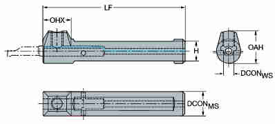Sandvik Coromant CXS-A28-05 - изображение, картинка, фото на сайте ISO-market.ru