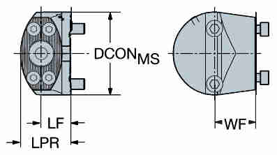 Sandvik Coromant SL70-80 40-RF - изображение, картинка, фото на сайте ISO-market.ru