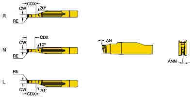 Sandvik Coromant L123H1-0200-RS CD10 - изображение, картинка, фото на сайте ISO-market.ru