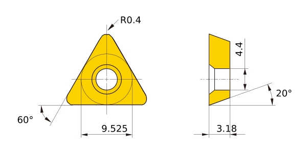 Mitsubishi TEGX160304R HTi10 - изображение, картинка, фото на сайте ISO-market.ru
