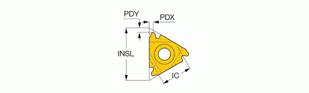 Iscar 16EL 6 RND IC250 - изображение, картинка, фото на сайте ISO-market.ru