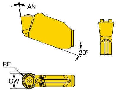 Sandvik Coromant QD-NH-0400-RM 1125 - изображение, картинка, фото на сайте ISO-market.ru