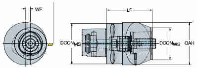 Sandvik Coromant C10-391.02-80 080L - изображение, картинка, фото на сайте ISO-market.ru