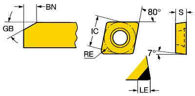 Sandvik Coromant CCGW09T308T01020FWH 7015 - изображение, картинка, фото на сайте ISO-market.ru