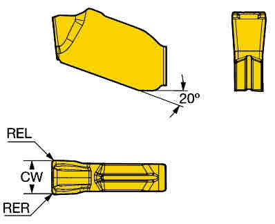 Sandvik Coromant QD-NG-0300-035M-KM 3330 - изображение, картинка, фото на сайте ISO-market.ru