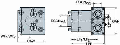 Sandvik Coromant C4-TRI-MS40A-YT - изображение, картинка, фото на сайте ISO-market.ru