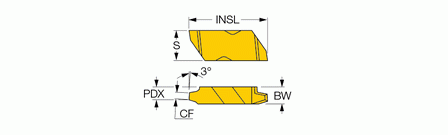 Iscar FLAS-3L14-PT-I IC908 - изображение, картинка, фото на сайте ISO-market.ru