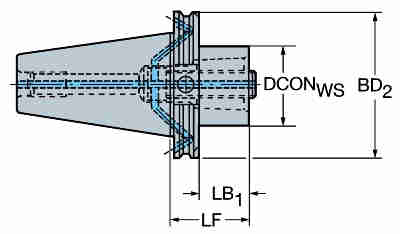 Sandvik Coromant C3-A390B.45-50 030 - изображение, картинка, фото на сайте ISO-market.ru