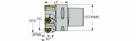 Iscar IQ845 FSY D063-05-C6-R07 - изображение, картинка, фото на сайте ISO-market.ru