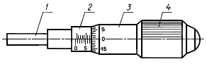 Микрометр МГ 0-25 0,01 - изображение, картинка, фото на сайте ISO-market.ru