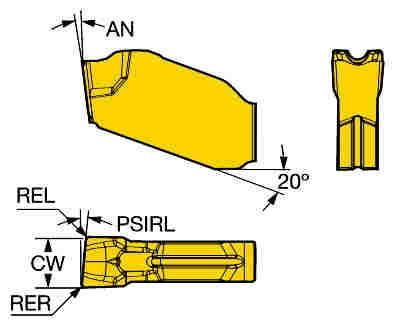 Sandvik Coromant QD-LG-0300-0501-CO 1135 - изображение, картинка, фото на сайте ISO-market.ru