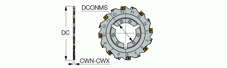 Iscar SDN D160-04-FLX-LN08 - изображение, картинка, фото на сайте ISO-market.ru