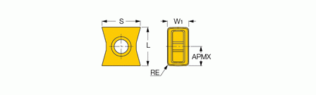 Iscar LNMT 1106PN-N MM IC950 - изображение, картинка, фото на сайте ISO-market.ru
