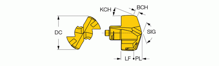 Iscar ICK 059  IC908 - изображение, картинка, фото на сайте ISO-market.ru