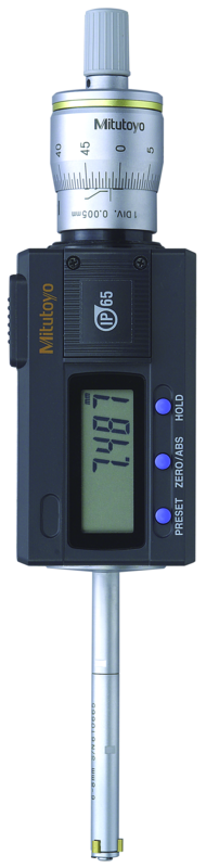 Нутромер микрометрический нониусный трехточечный цифровой (электронный) НМТЦ 10-12 0,001 - изображение, картинка, фото на сайте ISO-market.ru